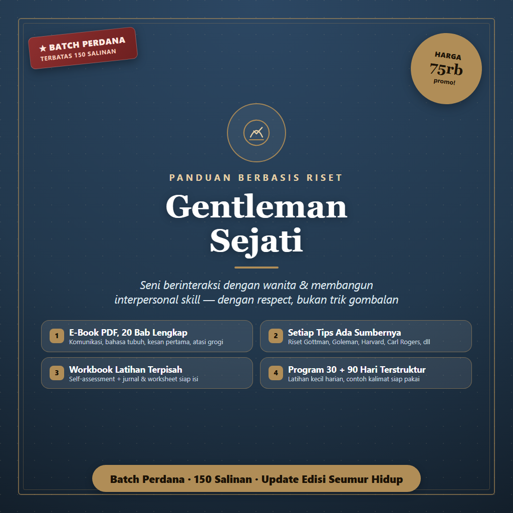 Gentleman Sejati — Panduan Interpersonal Skill Berbasis Riset