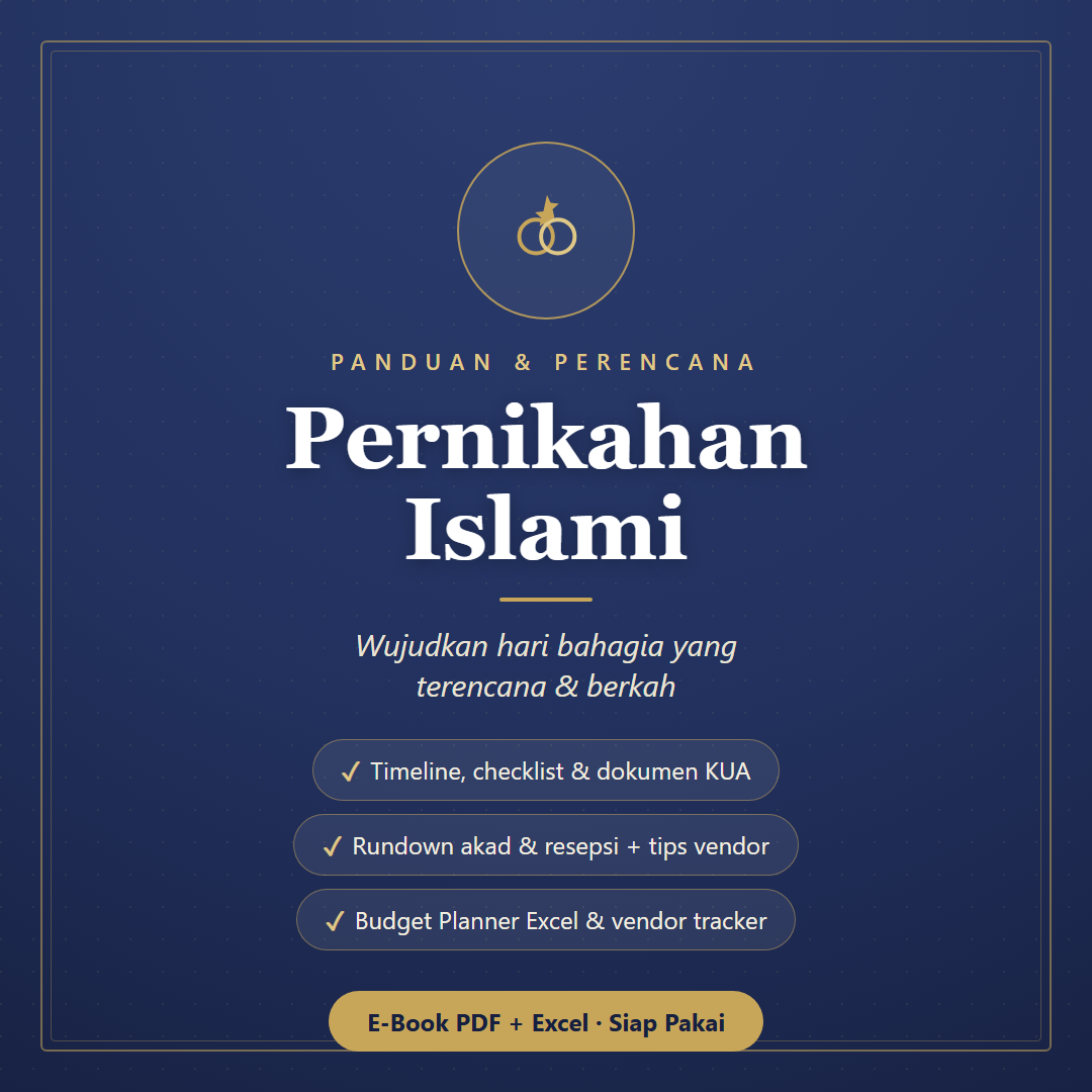Panduan & Perencana Pernikahan Islami